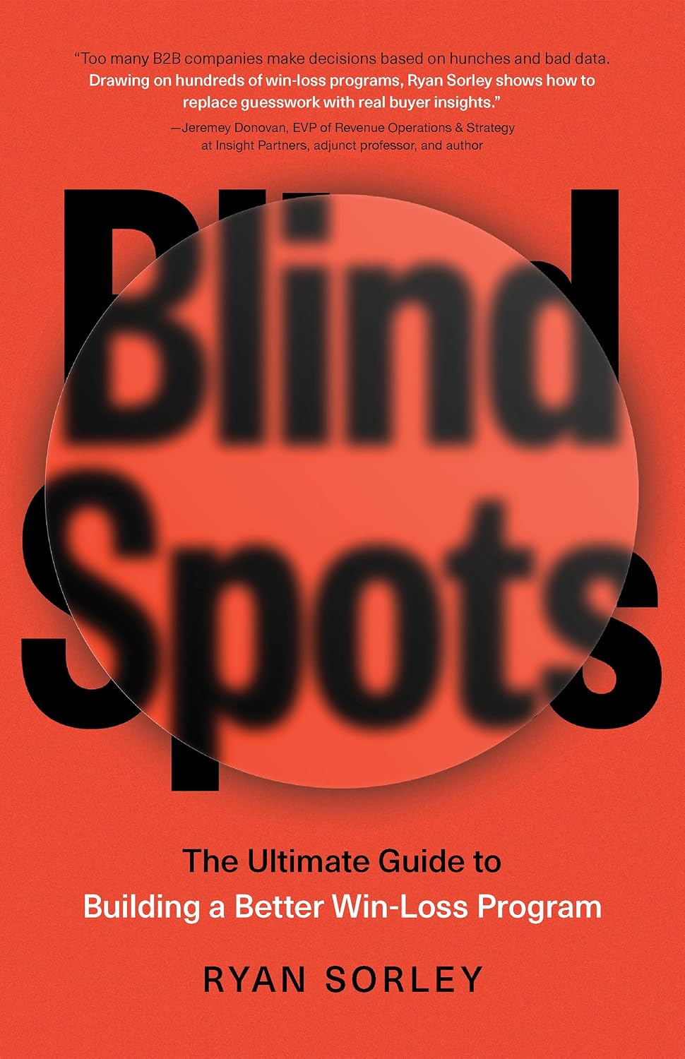 Blindspots by Ryan Sorley — book cover